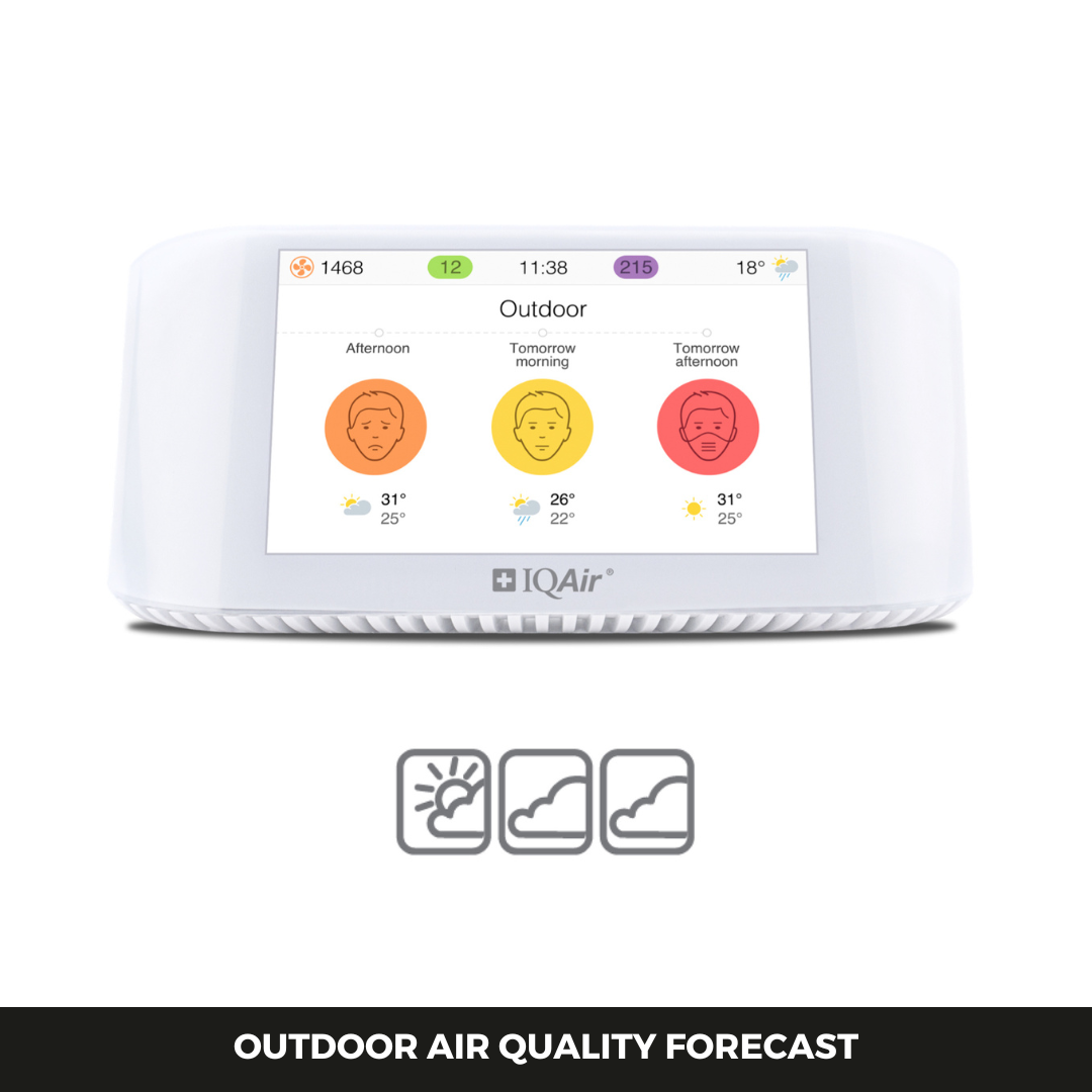 IQAir AirVisual Pro Indoor Air Quality Monitor