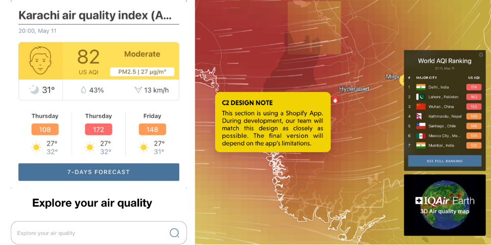 Karachi AQI